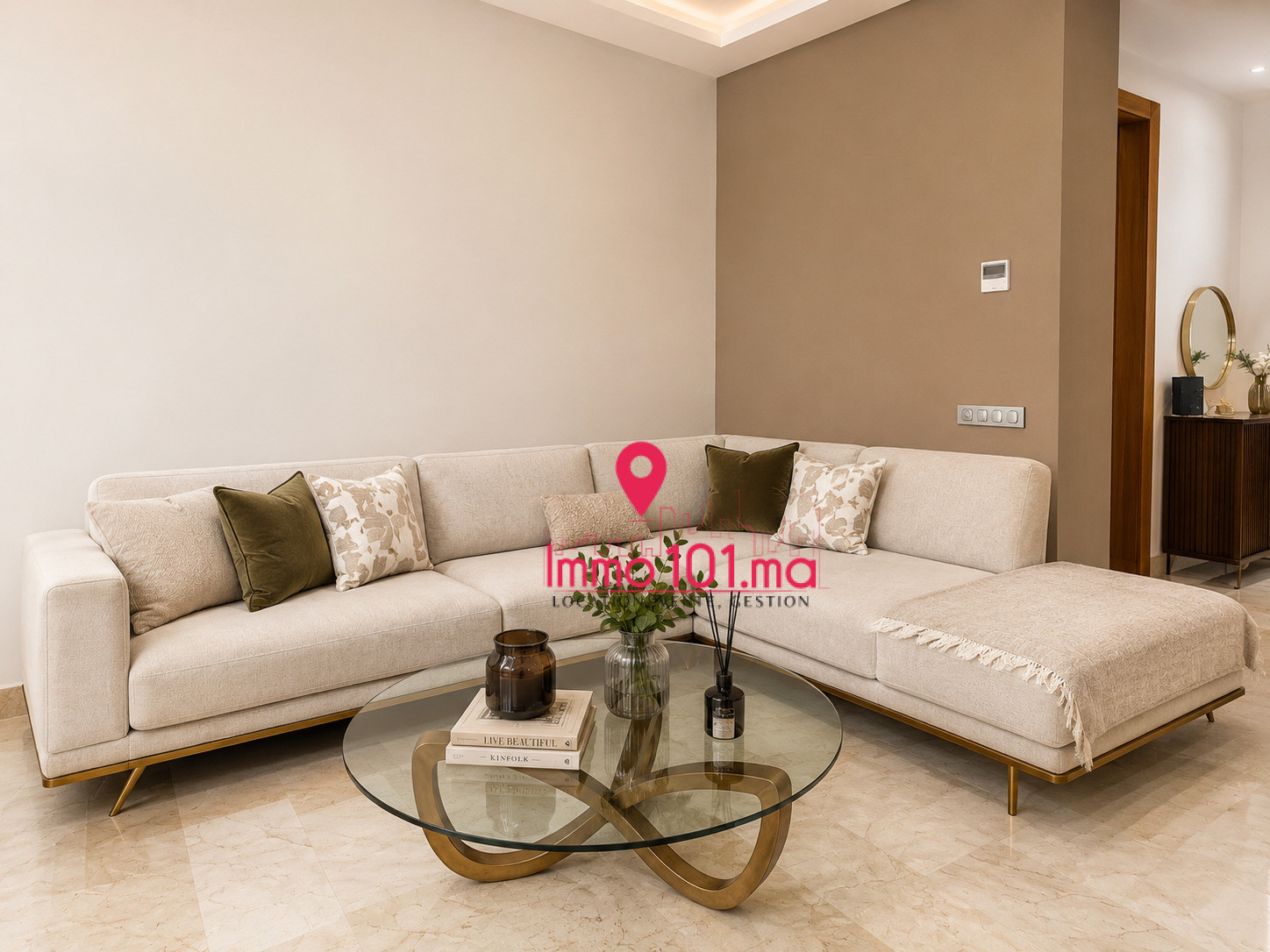 Appartement à vendre à l’Orangeraie-Souissi ZLV2485